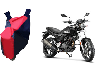 Auto Haute Waterproof Two Wheeler Cover for Hero(Xpulse 200T, Red, Blue)