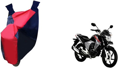 Auto Haute Waterproof Two Wheeler Cover for Honda(Unicorn Dazzler, Red, Blue)