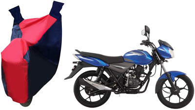 Kar Waterproof Two Wheeler Cover for Bajaj(Discover 110, Red, Blue)