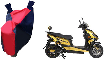 Auto Haute Two Wheeler Cover for Okinawa(Praise, Red, Blue)