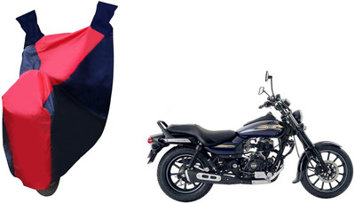Auto Haute Waterproof Two Wheeler Cover for Bajaj(Avenger 150 Street, Red, Blue)