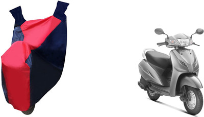 Auto Haute Waterproof Two Wheeler Cover for Honda(Activa 3G, Red, Blue)