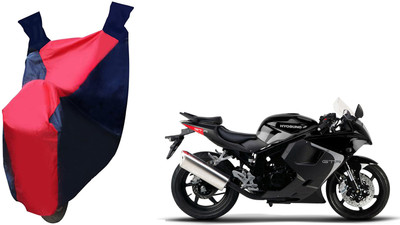 Auto Haute Waterproof Two Wheeler Cover for Hyosung(GT250R, Red, Blue)