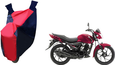 Auto Haute Waterproof Two Wheeler Cover for Suzuki(Sling Shot, Red, Blue)