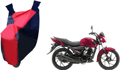 Auto Haute Waterproof Two Wheeler Cover for Suzuki(Sling Shot Plus, Red, Blue)