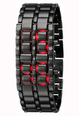 FEELKART RED LED CHAIN Digital Watch  - For Men