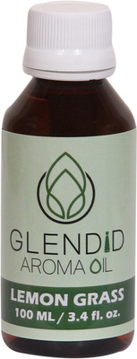 GLENDID Lemon Grass Aroma Oil Lemon Grass Diffuser Scented Fragrance Aroma oil (100 ML)(100 ml)