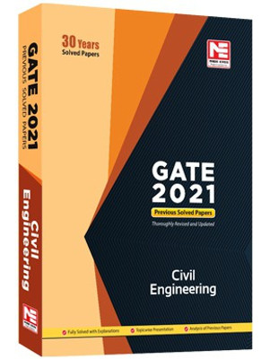 Gate 2021 Civil Engineering Previous Solved Papers(English, Paperback, unknown)