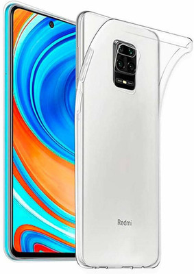 Vojica Back Cover for Mi Redmi Note 9 Pro(Transparent, Grip Case, Silicon, Pack of: 1)