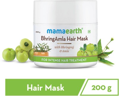 MamaEarth BhringAmla Hair Mask with Bhringraj & Amla for Intense Hair Treatment – 200 g