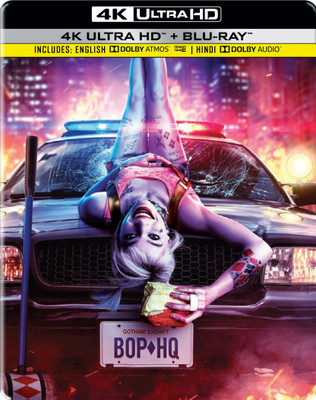 Birds of Prey: And the Fantabulous Emancipation of One Harley Quinn (Steelbook) (4K UHD & HD)(4K(UHD) Blu-ray English)