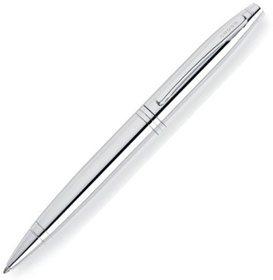 CROSS CALAIS CHROME Ball Pen(Ink Color - Blue, Black)