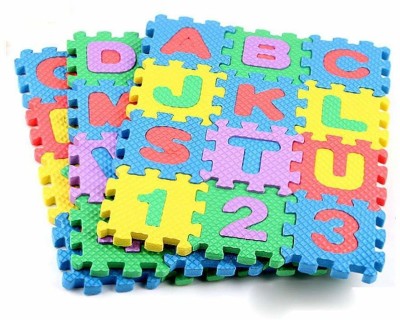 KHYALI 36Pcs Numeral Foam Mat Education Toy/ Developmental Intelligence Toy for Kids(Multicolor)