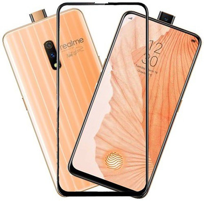 KARTRAY Edge To Edge Tempered Glass for Realme X(Pack of 1)
