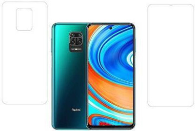 FIRST IMPRESSION Front and Back Tempered Glass for Mi Note 9 Pro Max(Pack of 2)