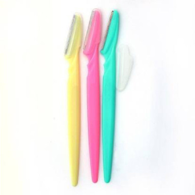 SIOPAWORLD Set of 3 Pcs Eyebrow, Neck, Face, Upper Lips as well as Unnecessary Hairs Elsewhere Shaping Trimmer Shaper Shaver Razor Tool (Pack of 3), Women(Pack of 3)