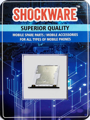 Shockware Sim Card Tray(Compatible With Redmi Note 4 (Black))