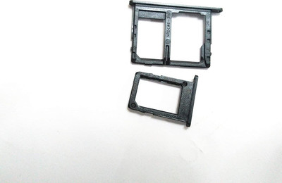 Shockware Sim Card Tray(Compatible With Samsung A6 : Black)