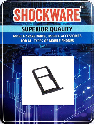 Shockware Sim Card Tray(Compatible With Redmi Note 5 Pro (Black))