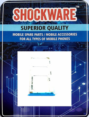 Shockware Sim Card Tray(Compatible With Redmi 6 Pro (Blue))