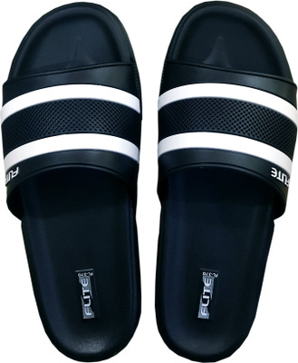 FLITE Men Slides(Black , 8)