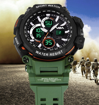 V2A Analog-Digital Watch  - For Men
