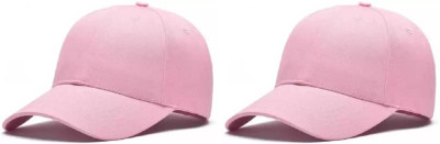 Good Friend Solid Sports/Regular Cap Cap(Pack of 2)