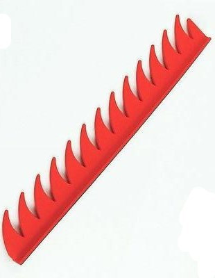 SELVIKE Helmet Mohawk for Bike(Red)