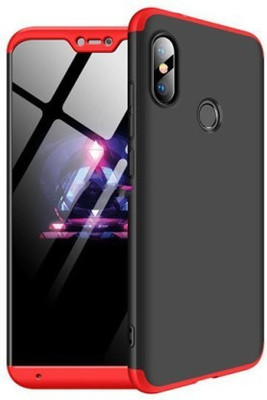 Binzokase Front & Back Case for Mi Redmi Y2(Red, Dual Protection, Pack of: 1)