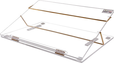 RASPER 2 Compartments Clear Acrylic Writing Desk Acrylic Table Top Elevator with Adjustable Height Easy Reading Desk (Big Size 24x18 Inches) Extra Heavy Quality 10MM Premium with 1 Year Warranty Desk organizer(Clear Transparent) RASPER 2 Compartments Clear Acrylic Writing Desk Acrylic Table Top Elevator with Adjustable Height Easy Reading Desk (Big Size 24x18 Inches) Extra Heavy Quality 10MM Premium with 1 Year Warranty Desk organizer(Clear Transparent)