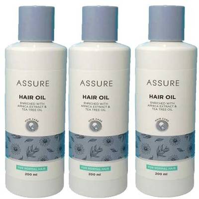 ASSURE Vestige HAIR OIL (ENRICHED WITH ARNICA EXTRACT &amp; TEA TREE OIL) Hair Oil (600 ml) Hair Oil  (600 ml)