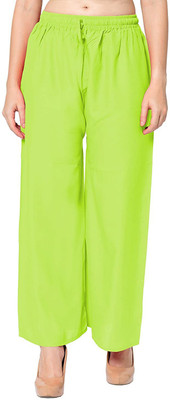 SriSaras Relaxed Women Green Trousers