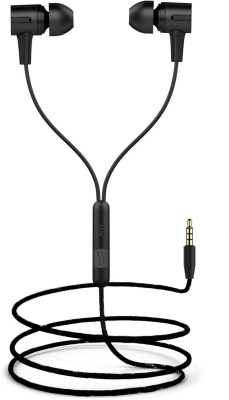 Meyaar Mr-88 Earbuds with Super Heavy Bass for All Android & IOS Wired(Black, In the Ear)