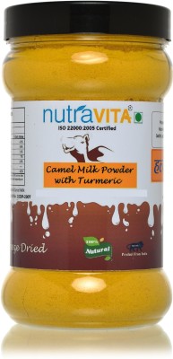 Nutra Vita Camel  with Turmeric 100 Grams (Freeze Dried, No Additives, No Preservatives) Milk Powder(100 g)