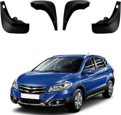 CARMATE Rear Mud Guard, Front Mud Guard For Maruti S-Cross NA(Black)