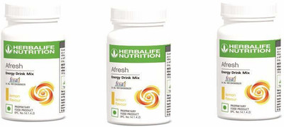 HERBALIFE Afresh Energy Drink lemon Protein Blends(150 g, Lemon)