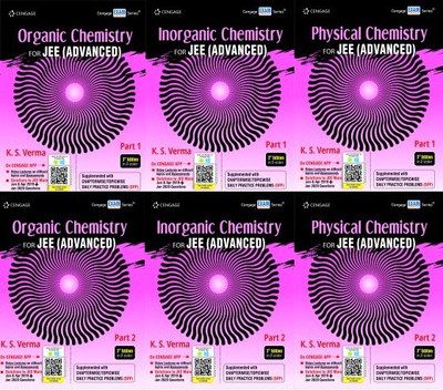 Cengage Chemistry 6 Books Set For JEE ADVANCED(Paperback, K.S VERMA)
