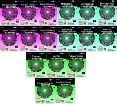 Cengage Series Of Maths ,physics And Chemistry For Jee Main And Advanced Set Of 17 Books  (Paperback, K.S.VERMA, G.TEWANI)