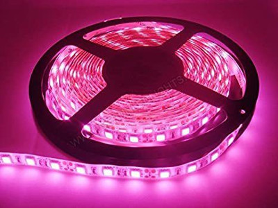 EmmEmm 220 LEDs 3.96 m Pink Steady Strip Rice Lights(Pack of 1)