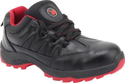 Hillson Steel Toe Synthetic Leather Safety Shoe(Red, S1, Size 6)