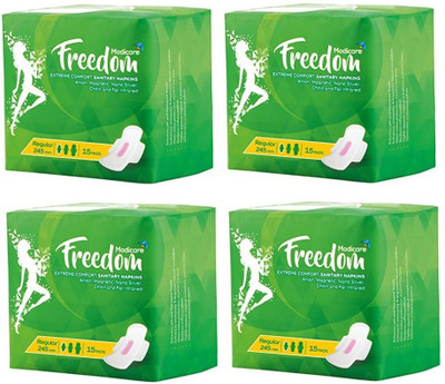 Modicare freedom regular Sanitary Sanitary Pad(Pack of 60)