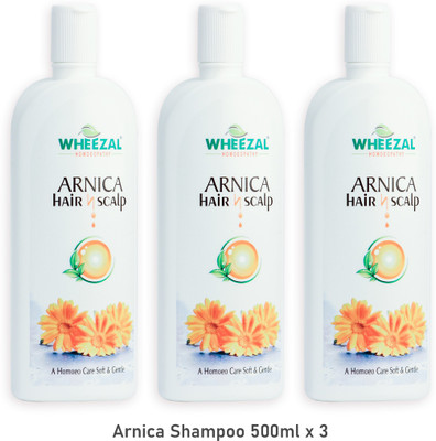 WHEEZAL ARNICA SHAMPOO 500 ML - 3PACK (3*500ML)(1500 ml)
