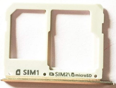 Shockware Sim Card Tray(Compatible With Samsung Galaxy A3 A5 A7 (Gold))