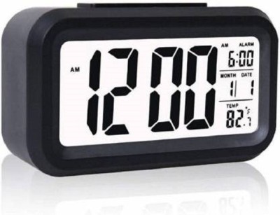 Pawaly Digital Black Clock