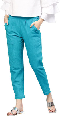 Dexus Regular Fit Women Black Trousers