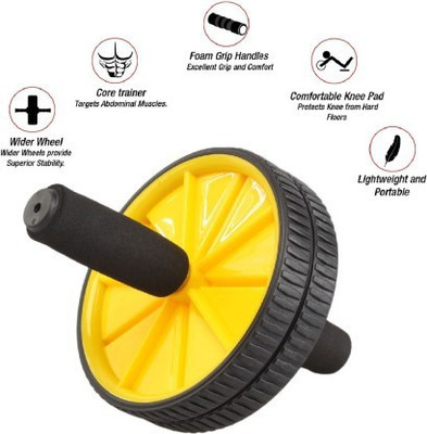 Shopeleven L7 Fitness wrok-out roller Exerciser for Perfect Muscles Ab Exerciser Ab Exerciser(Multicolor)