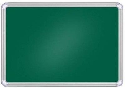 sunway Display Systems Cermic Green Board Chalk Resin Coated Magnetic Writing Board 2x2 XQ feet pack of 1 Green board(600 mm x 550 cm)