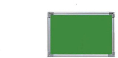 sunway Display Systems Cermic Green Board Chalk Resin Coated Magnetic Writing Board 1x1.5 XQ feet pack of 1 Green board(500 mm x 450 mm)