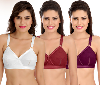 SONA Women Minimizer Non Padded Bra(Multicolor)