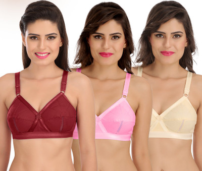 SONA Women T-Shirt Lightly Padded Bra(Multicolor)